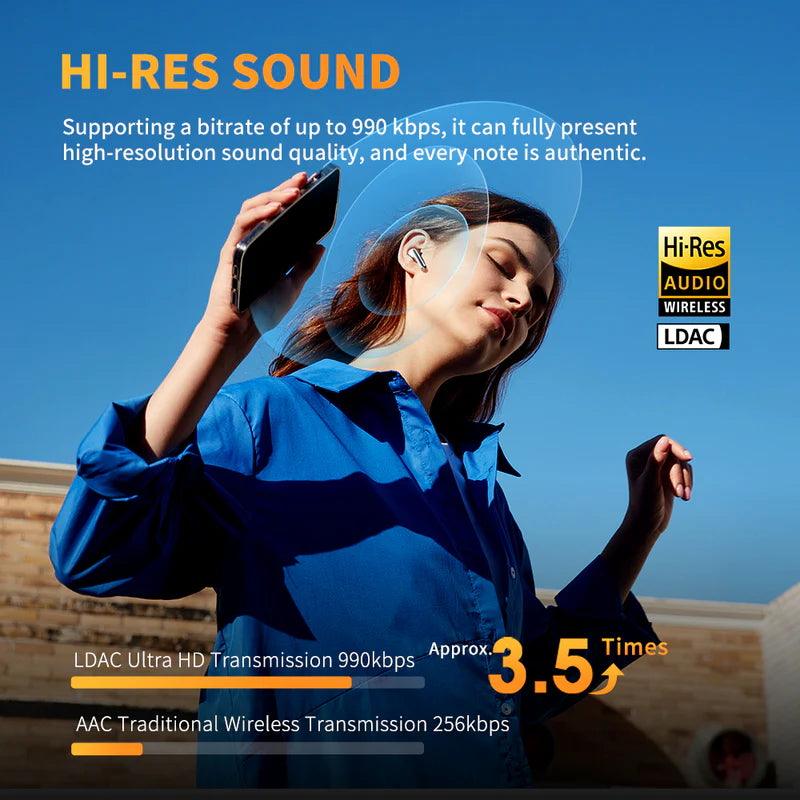 QCY Ailybuds Pro+ ANC Earbuds Hi-Res Audio