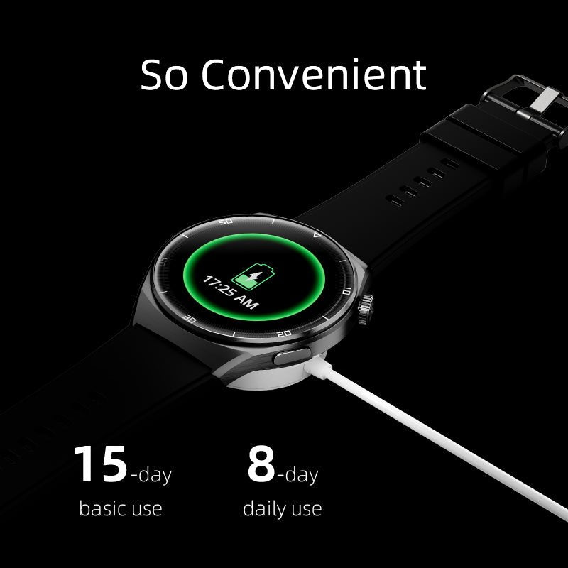QCY GT2 Smart Watch With 1.43 AMOLED Display, Zinc Alloy Frame