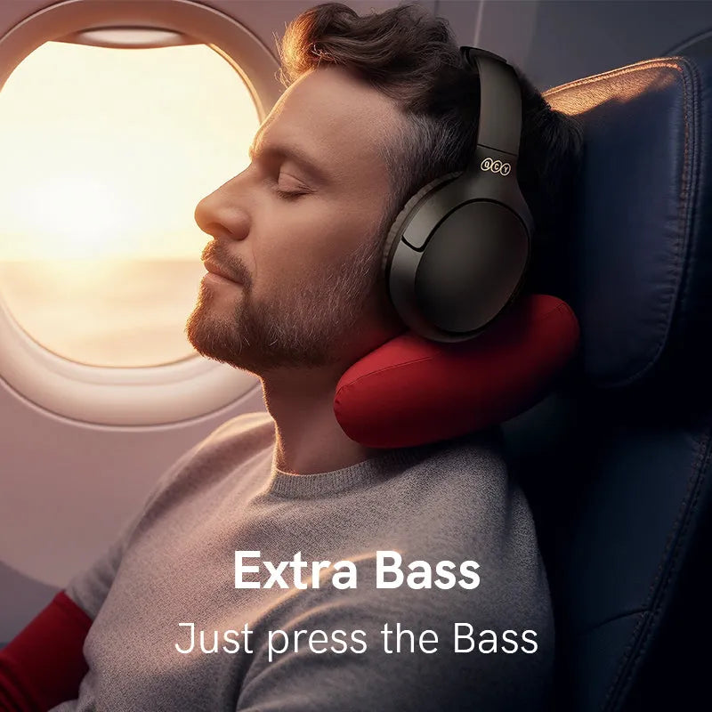 QCY H2 Pro Wireless Headphone 3D Stereo Sound 70H Playtime