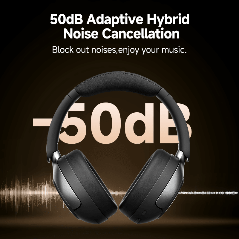 QCY H3 Pro Wireless Active Noise Cancellation Headphones