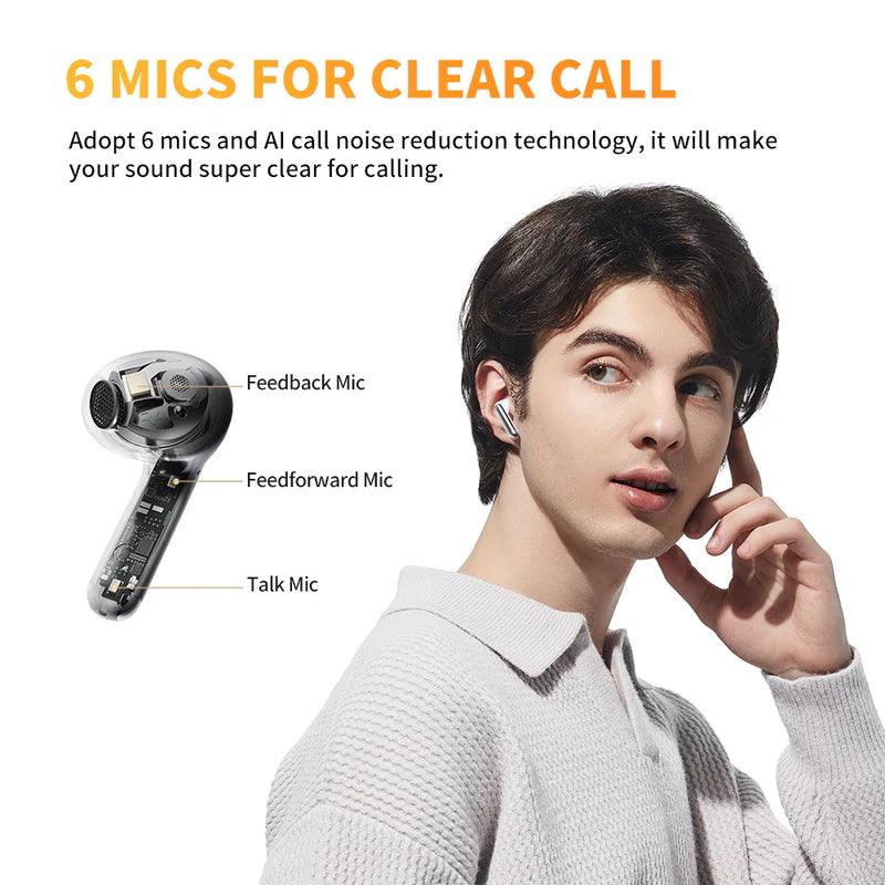 QCY Ailybuds Pro+ ANC Earbuds Hi-Res Audio