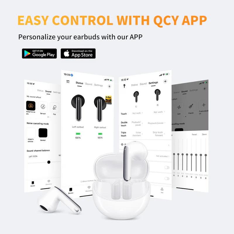 QCY Ailybuds Pro+ ANC Earbuds Hi-Res Audio