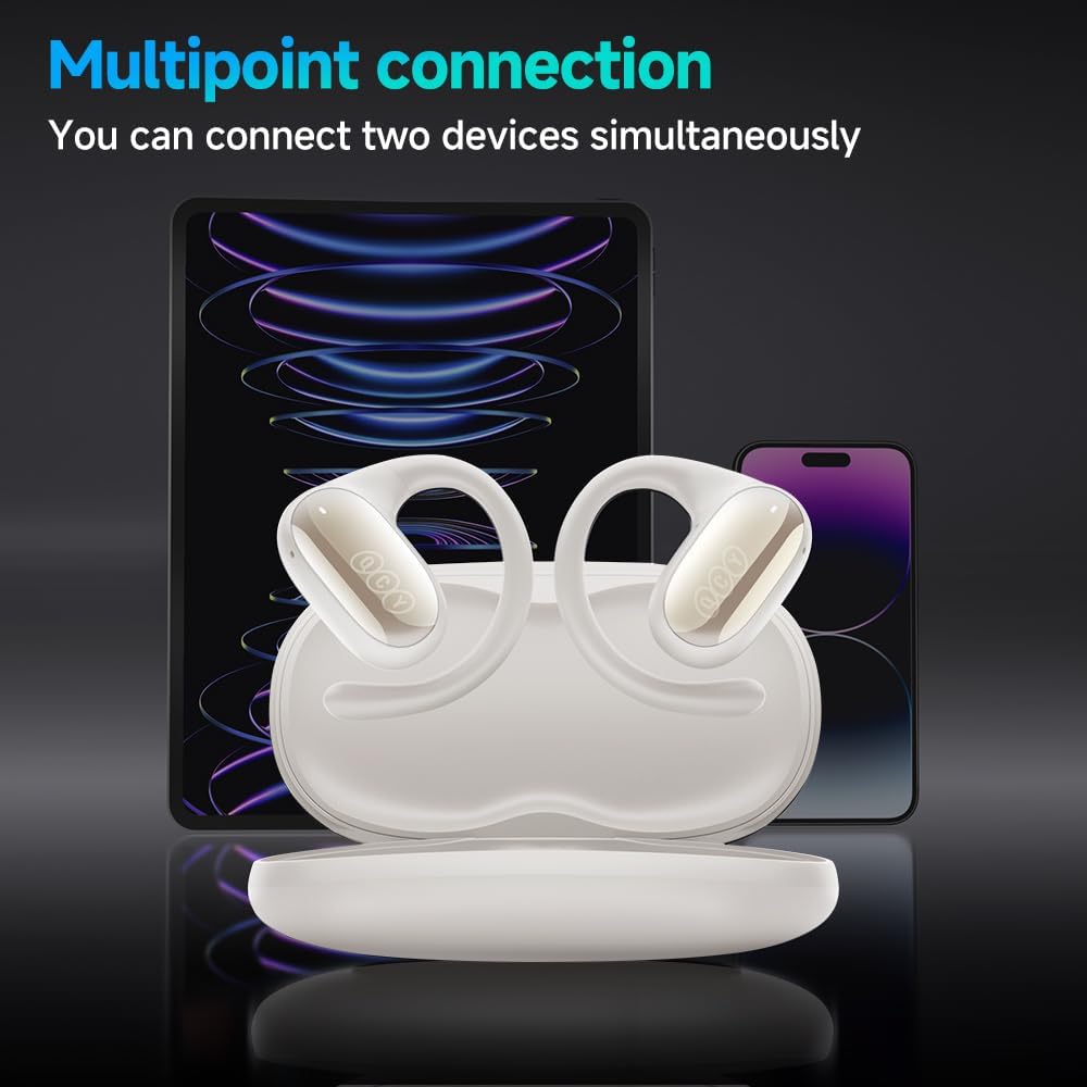 QCY Crossky GTR2 Open Ear Headphones Bluetooth 5.4 Wireless Earbuds