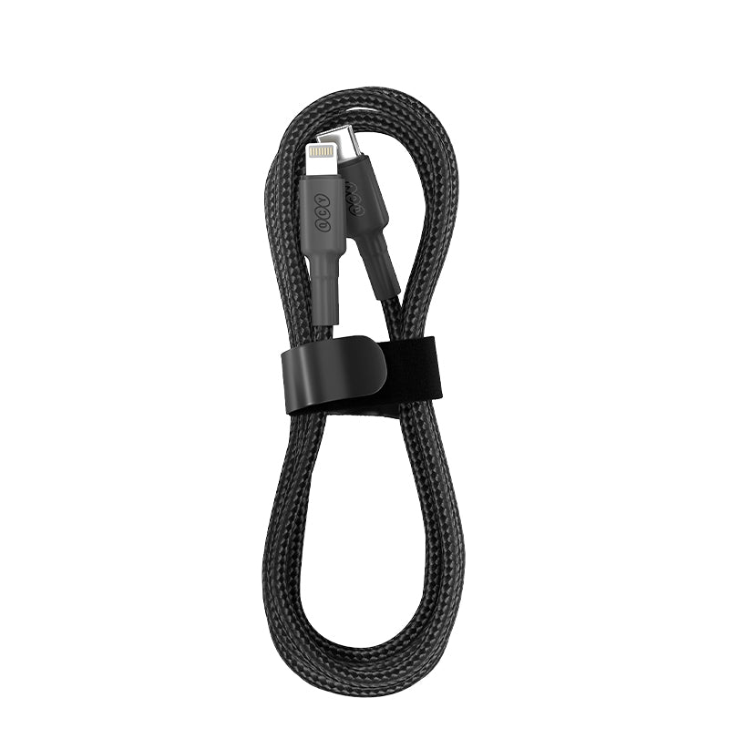 QCY DC08 30W Quick Charge PD Type-C Lightning Cable