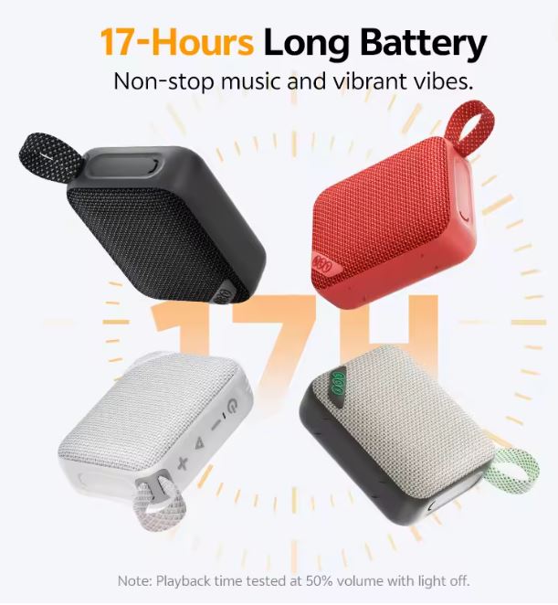 QCY SP2 Mini Bluetooth Speaker IP67 Waterproof