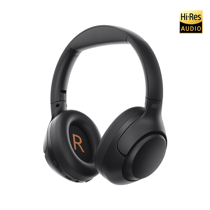 QCY H3 Wireless Active Noise Cancellation Headphones ANC – Black